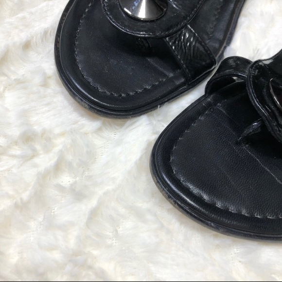 Aquatalia Patent Sandals - Picture 6 of 9